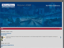 Tablet Screenshot of mobilelidar.com